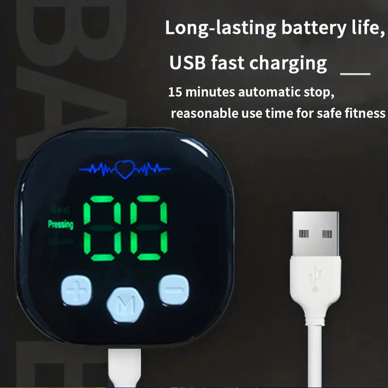 Waist Massager Portable USB Charging Shaper Electric Arm Hip Leg Trainer Weight Loss Shaping Belt Fitness Massager